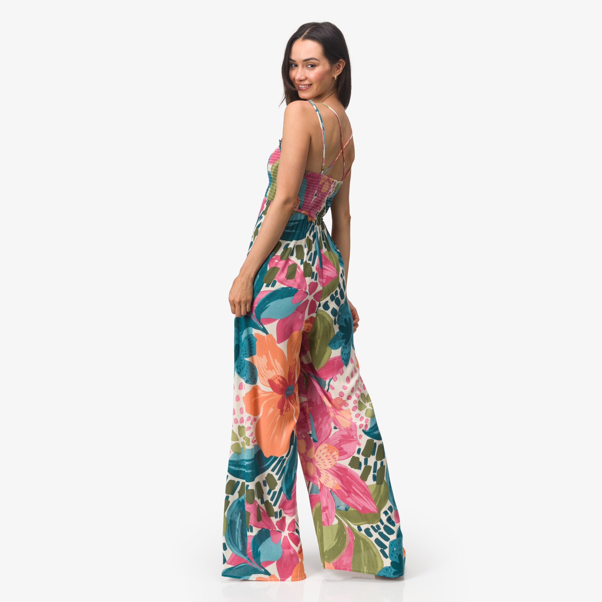 Eve Wide Leg Romper - Image 3